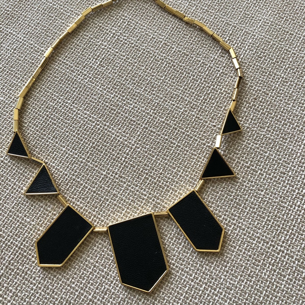 Black and gold necklace